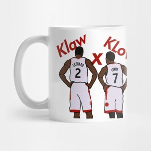 Kawhi Leonard and Kyle Lowry 'KLAW x KLOW' - NBA Toronto Raptors Mug